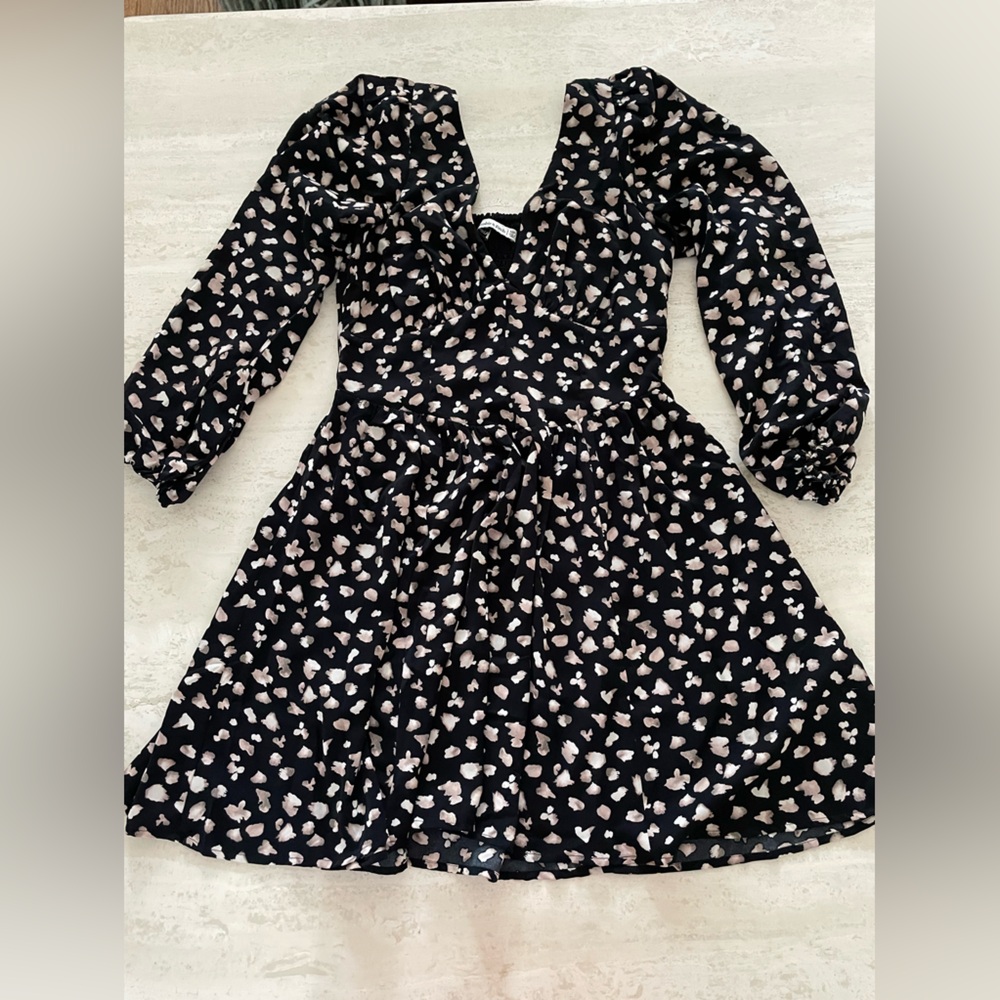 Abercrombie & Fitch long sleeve cute patterned dress